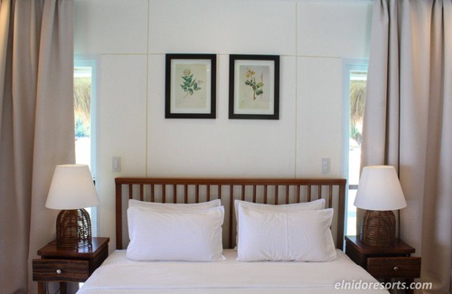 Taytay Cottage | Beautiful 5 Star Loft Water Cottage with Sea Views on Apulit Island Resort, El Nido Cottage 1002