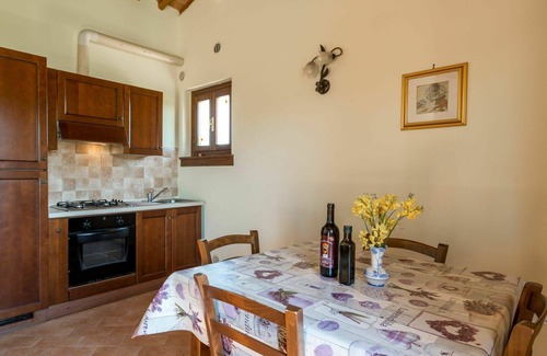 Scansano Villa | Beautiful apartment in villa for 6 guests with WIFI, pool, TV, patio and pets allowed
