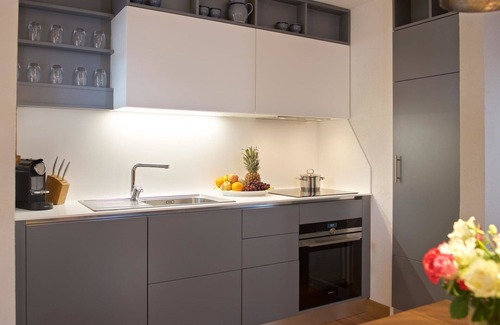 Lenzerheide Apartment | Beautiful apartment for 5 guests with pool, TV and balcony