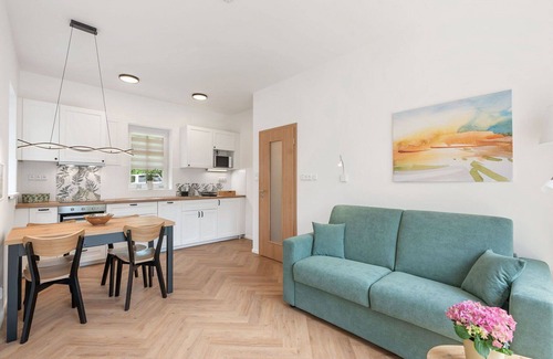 Hrensko Apartment | Beautiful apartment for 4 people with WIFI, TV, patio and pets allowed