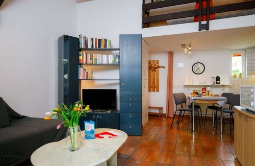 Capriasca Apartment | Beautiful apartment for 4 people with WIFI, pool, TV, patio and panoramic view