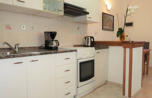Sveta Nedelja Apartment | Beautiful apartment for 3 guests with WIFI, A/C, pool, TV and patio