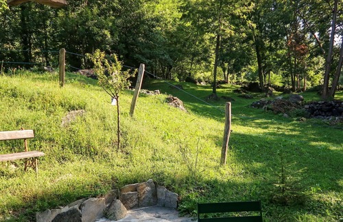 Piuro House | Beautiful apartment in villa for 2 people with terrace, pets allowed and parking