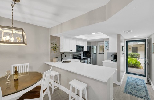 Bonita Bay Condo | Beautiful Condo in Gated Bonita Bay! Private Beach with shuttle opening soon!