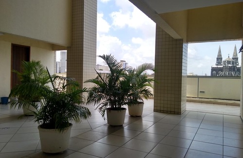 Centro Apartment | Beautiful! Furnished, 02 qtos double, with privileged view of Fortaleza.
