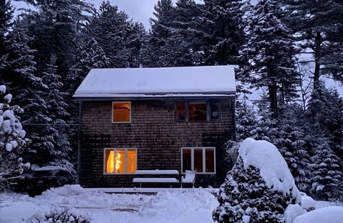 Blue Hill House | Beautiful hand-built house on organic farm near the beach in East Blue Hill