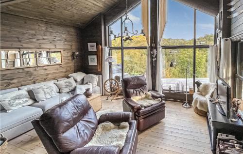 Ljosland House | Beautiful Home In Åseral With Sauna