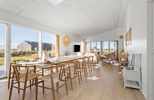 Lokken House | Beautiful home in Løkken with sauna