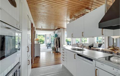 Spøttrup House | Beautiful Home In Spøttrup With Kitchen