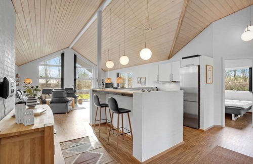 Arrild Ferieby House | Beautiful home in Toftlund with sauna