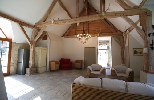 Thesee House | Beautiful house of charm any comfort, swimming pool in nature: Orfeuilles 12 p