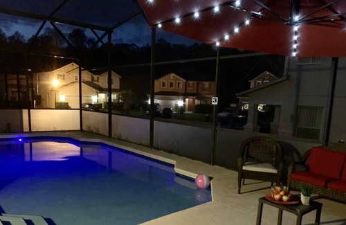 Windwood Bay House | Beautiful 🌸 house with private pool ☀️ theater room 🎬 2 living rooms 4bed 3bath