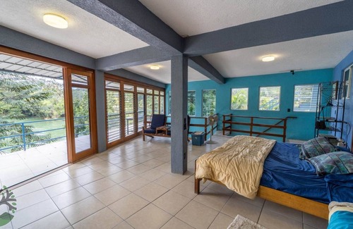 Bullet Tree Falls House | Beautiful large house with two decks and excellent view of the Mopan River