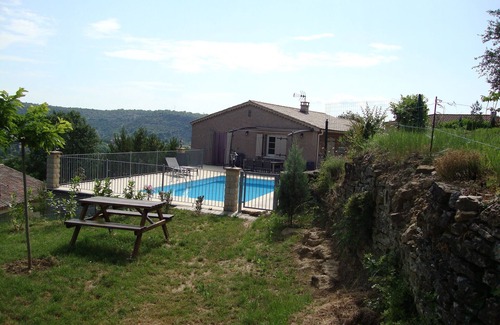 Chassagnes House | Beautiful newly built house with private pool in the Ardèche