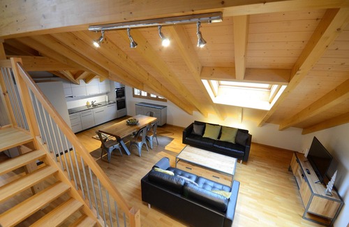 Lauterbrunnen Apartment | Beautiful penthouse apartment with stunning views of Lauterbrunnnen valley.