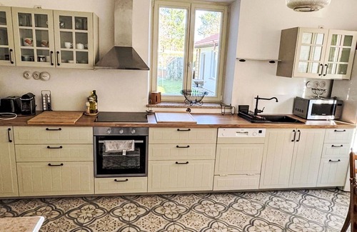 Sudomerice u Bechyne House | Beautiful private villa for 11 people with WIFI, TV, patio and pets allowed
