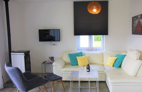 Frymburk House | Beautiful private villa for 5 guests with WIFI, TV, terrace and parking