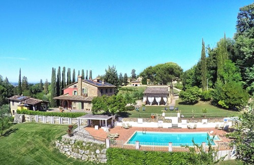 Gambassi Terme Villa | Beautiful private villa for 14 people with private pool, A/C, WIFI, TV, terrace and panoramic view