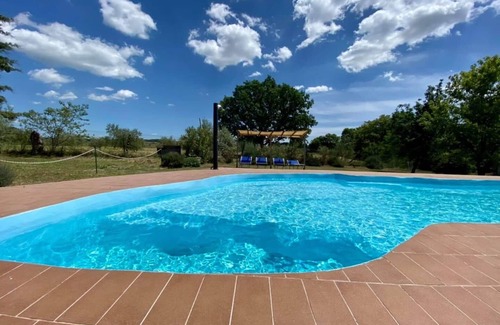 Pitigliano Villa | Beautiful private villa for 7 guests with WIFI, private pool, pets allowed and panoramic view