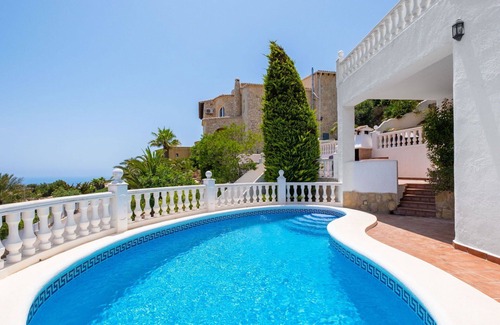 Benitachell Villa | Beautiful private villa with private pool, A/C, WIFI, TV, terrace, pets allowed and panoramic view