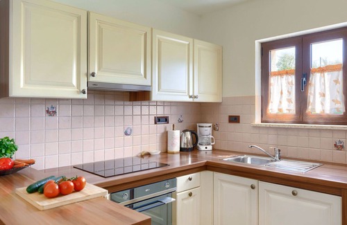 Vosteni Villa | Beautiful private villa for 8 guests with A/C, private pool, WIFI, hot tub, TV and patio