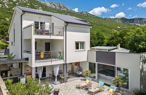 Tribalj House | Beautiful private villa for 8 guests with private pool, A/C, WIFI, TV and terrace