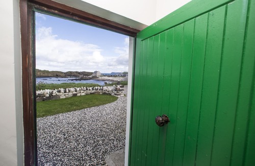 Ballycastle House | Beautiful seafront cottage, extensive private gardens, stunning sea views.