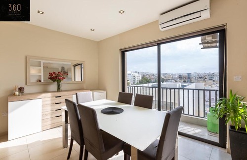 Tal-Ghoqod Apartment | Beautiful, spacious 3BR home with private Balcony with 360 Estates