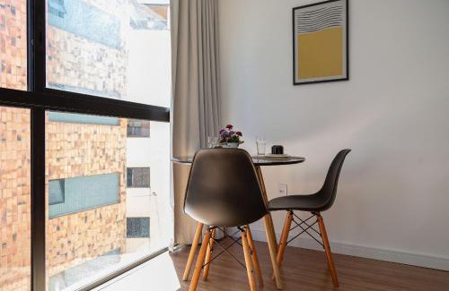 Sao Benedito Apartment | Beautiful studio in Poços de Caldas MG PGO402