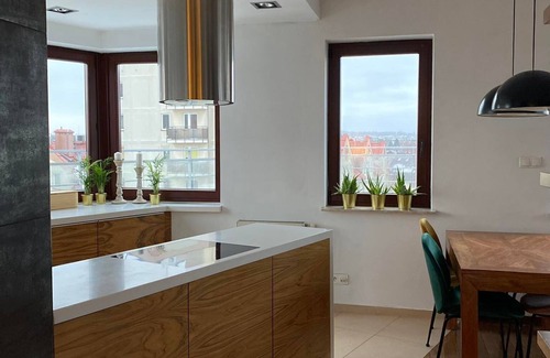 Lagiewniki Apartment | Beautiful, stylish apartment with a large terrace and a parking space