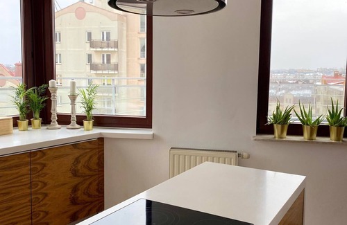 Lagiewniki Apartment | Beautiful, stylish apartment with a large terrace and a parking space