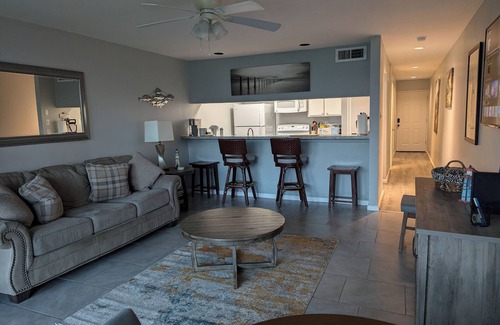 Walden on Lake Conroe Apartment | Beautiful sunrises waterfront condo with boat docking on backyard