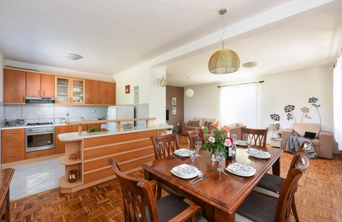 Kukljica House | Beautiful Villa Pine, 4 bedrooms, private pool, playground for kids, near beach