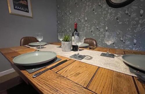 Clun House | Beech Cottage with Clun Castle View