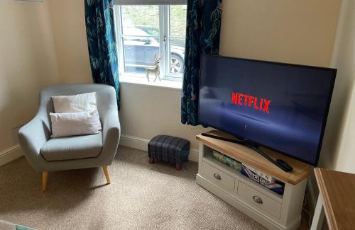 Clun House | Beech Cottage with Clun Castle View