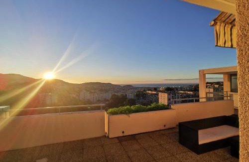 Le Ray Apartment | Bel appartement T3 au calme avec vue sur Nice