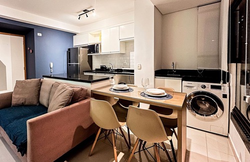 Consolacao Apartment | Bela Cintra Blue - Separate Room, Parking and Subway