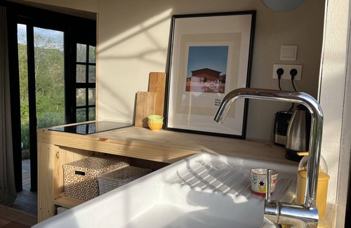 Lissac-et-Mouret Cabin | Belle Cabane en Bois Avec Piscine