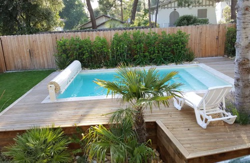 Le Moulleau House | Belle Villa Art & Deco - Piscine Privée et Chauffée à 200 Mètres de la Plage