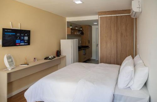 Sao Benedito Apartment | Belo estúdio sofisticado em Poço de Caldas PGO214