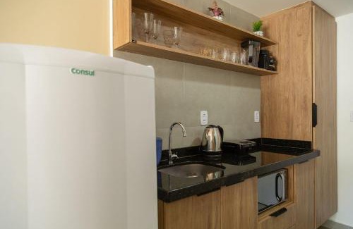 Sao Benedito Apartment | Belo estúdio sofisticado em Poço de Caldas PGO214