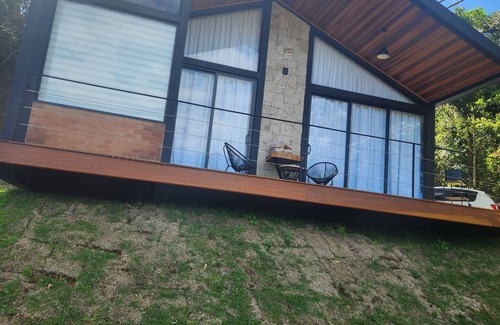 Brazopolis Ski Chalet | Bergview Chalets - Araucária - Romantic, cozy and private