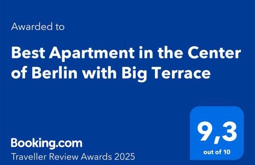 Mitte Apartment | Best Apartment in the Center of Berlin with Big Terrace