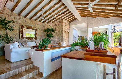 Conchas Chinas Villa | BEST SUNSET ROMANTIC PRIVATE VILLA W PRIVATE POOL, JACUZZI & STAFF 4BD