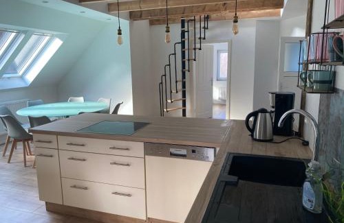 Bad Harzburg Apartment | Bett im Bahnhof Waldblick kein Junggesellenabschied oä