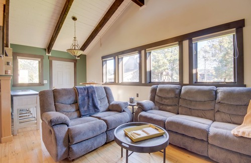 Big Sky Meadow Village Apartment | Big Sky Condo w/ Private Deck: 6 Mi to Ski Resort!