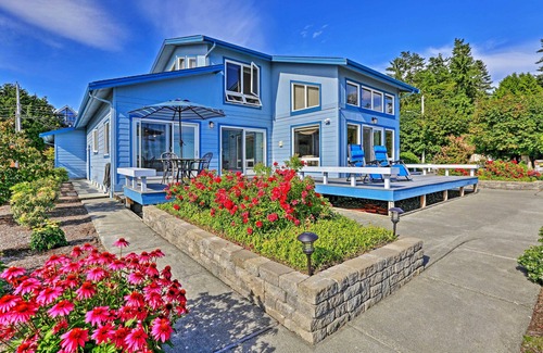 Birch Bay Cottage | Birch Bay Waterfront Home - Steps to Beach!