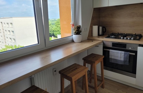 Klaipeda Apartment | Birds, trees, river - that was our home for a while. Enjoy!