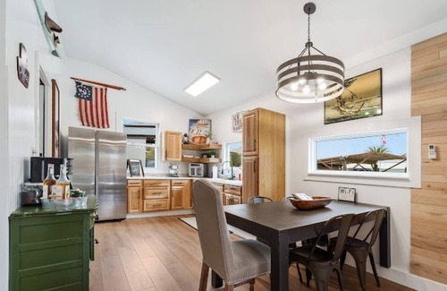 Doctors Inlet House | Black Creek Cottage located on fresh water with a resort style beach & amenities