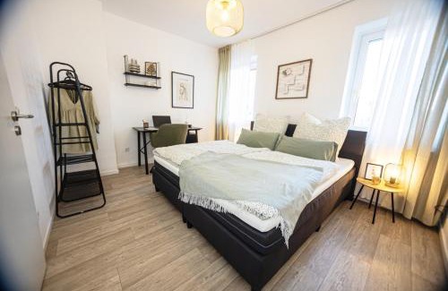 Jena-Zentrum Apartment | Bloßfeld-Apartments Geräumige Stadtoase mitten im Zentrum mit 3 Schlafzimmern, Gratis Parkplatz, W-Lan, Netflix